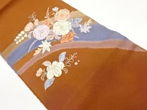 辻ヶ花模様刺繍名古屋帯
